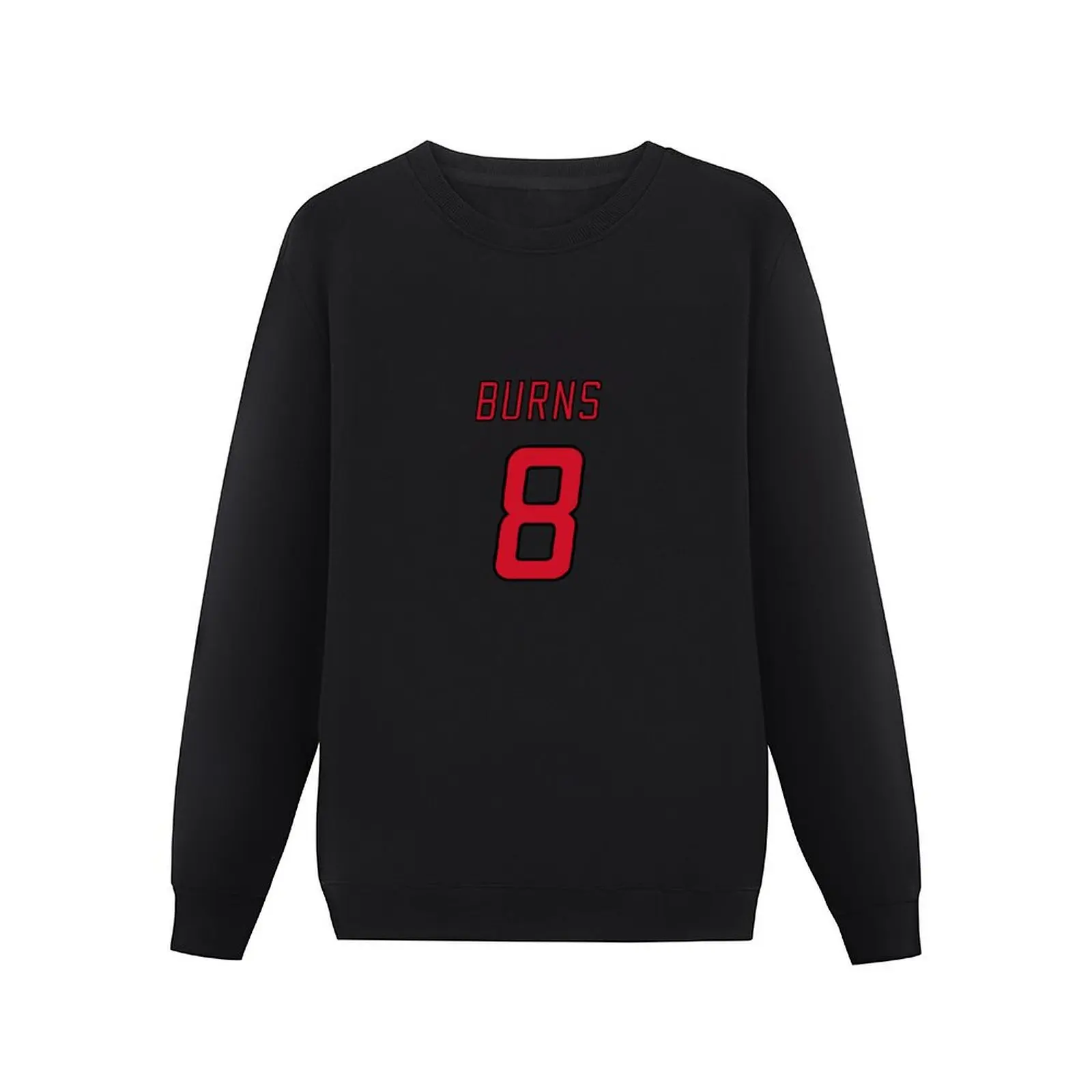 Brent Burns White Pullover Hoodie winter clothes hooded sweatshirt