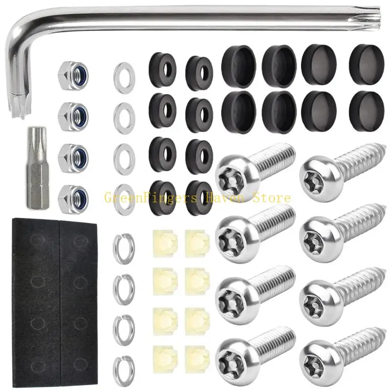 F68D PLACA PLACA PLACA RULTER PESADA PESADA F68 Conjunto instalação completa do instalação com ferramenta