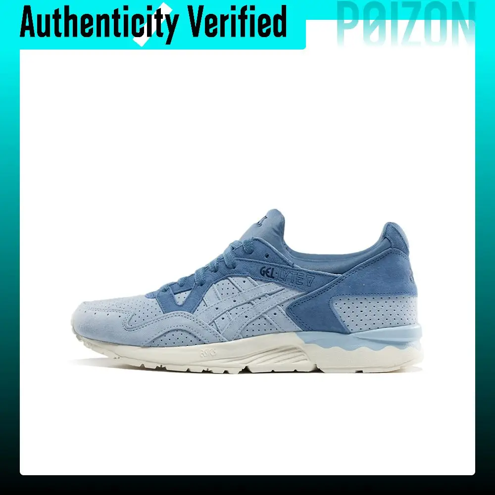 ASICS Gel-Lyte 5 Casual Shoes Unisex Low-top Blue/White HL7K1-3939