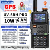 Baofeng UV-5RH Pro Walkie Talkie GPS Multi Band Wirless Copy Frequency Ham Two Way Long Range Update UV-5RH Communication Radio