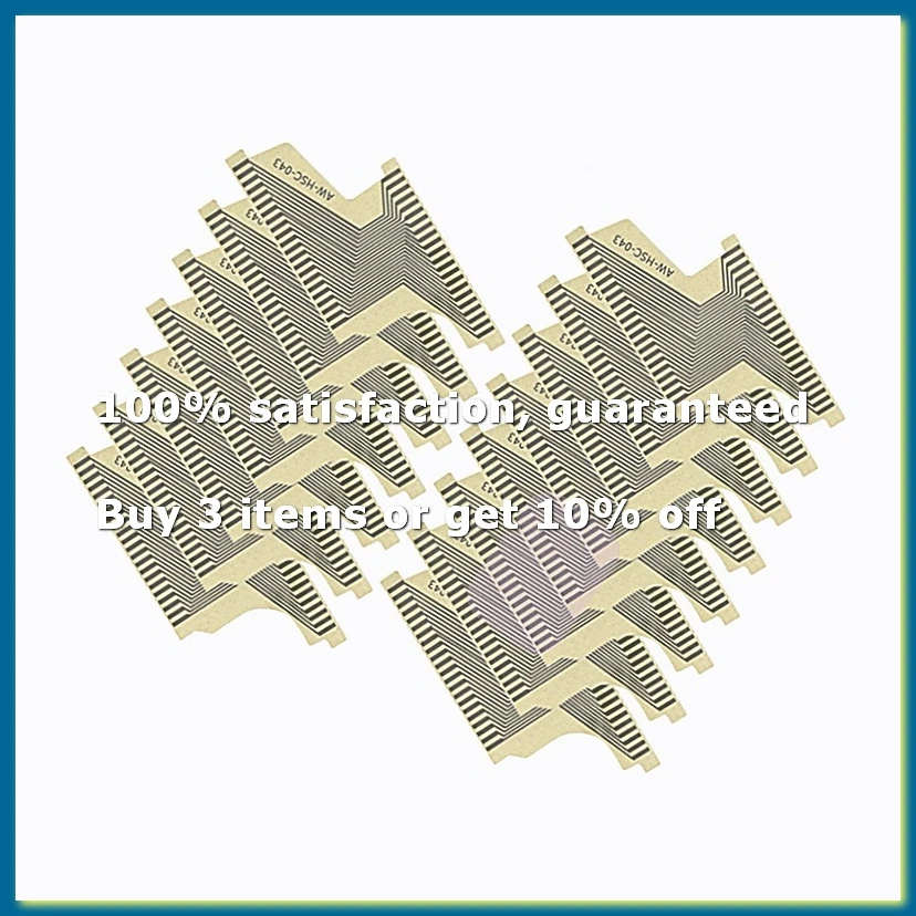 ●15Pcs/Lot AW--043 Instrument Cluster Flat LCD Connector for Corsa Meriva Speedometer Pixel Repair Ribbon Cable