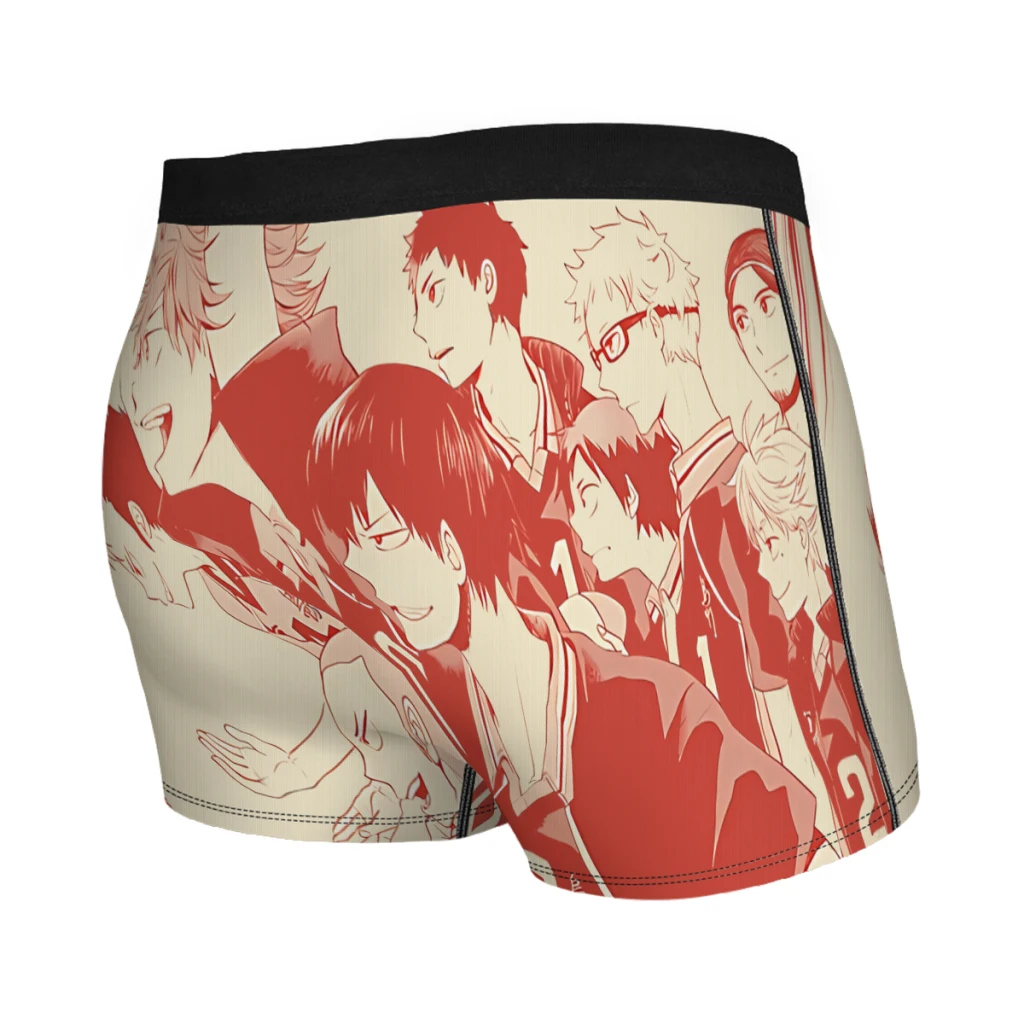 Karasuno High School Team Karasuno High Underpants Cotton Panties Male Underwear Sexy Shorts Boxer Briefs