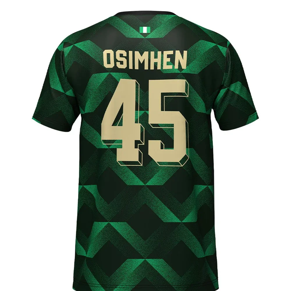2025 تي شيرت صيفي اسطنبول جالاساري أوسيمين ديزاين إف سي هوم أواي تركي فيكتور أوسيمين # 45 كرة قدم للبالغين_كيدز مطبوعة ثلاثية الأبعاد T