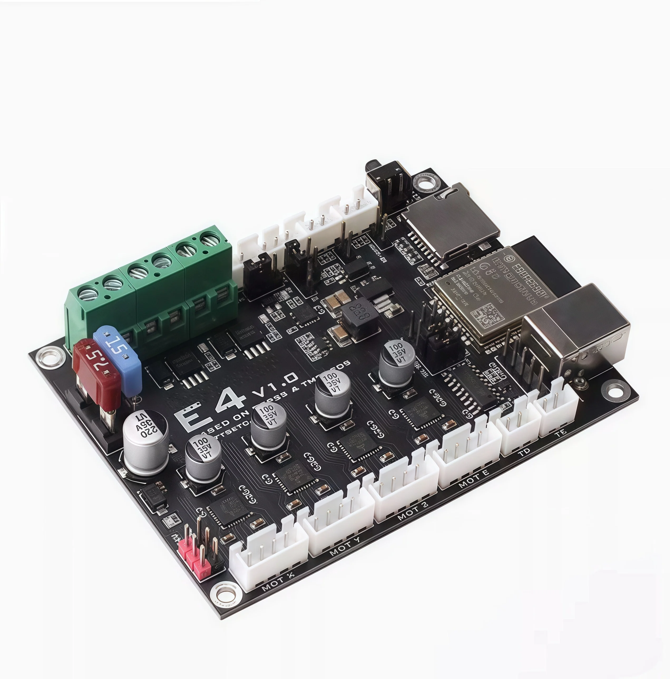 3D printer motherboard E4 V1.0 ESP32 motherboard control board integrated TMC2209 driver with WIFI