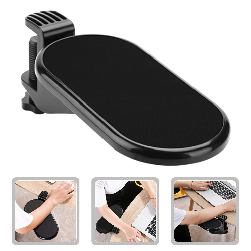 

Computer Arm Rest for Desk Adjustable Durable Rotating Support Ergonomic Armrest Extender for Wrist Elbow Comfort