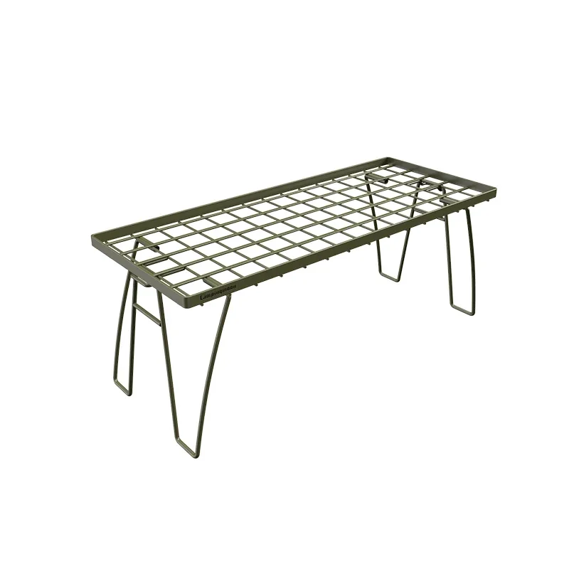 Camping Moon Camping Portable Outdoor Table And Chair Set Dining Coffee Table Outdoor Picnic Folding Table Rack