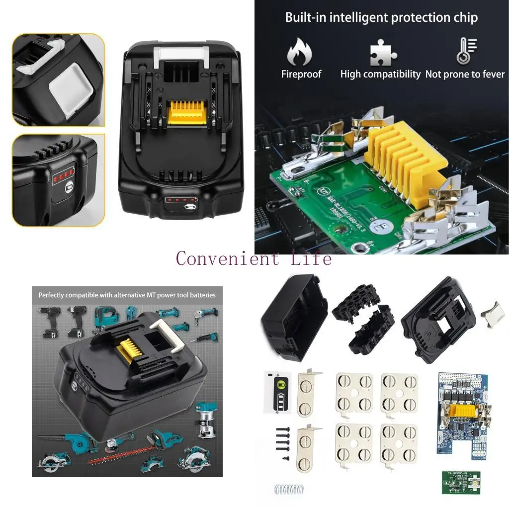 

L1EE Plastic Battery Housing Replacement 10 Cells PCB Board Compatibles for BL1830