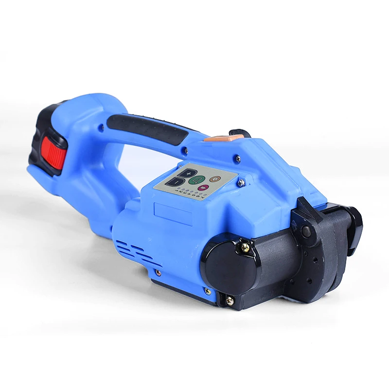 Wallepac Portable Handheld Electric Banding Machine Manual Pet Pp Plastic Straps Box Battery Strapping Machine