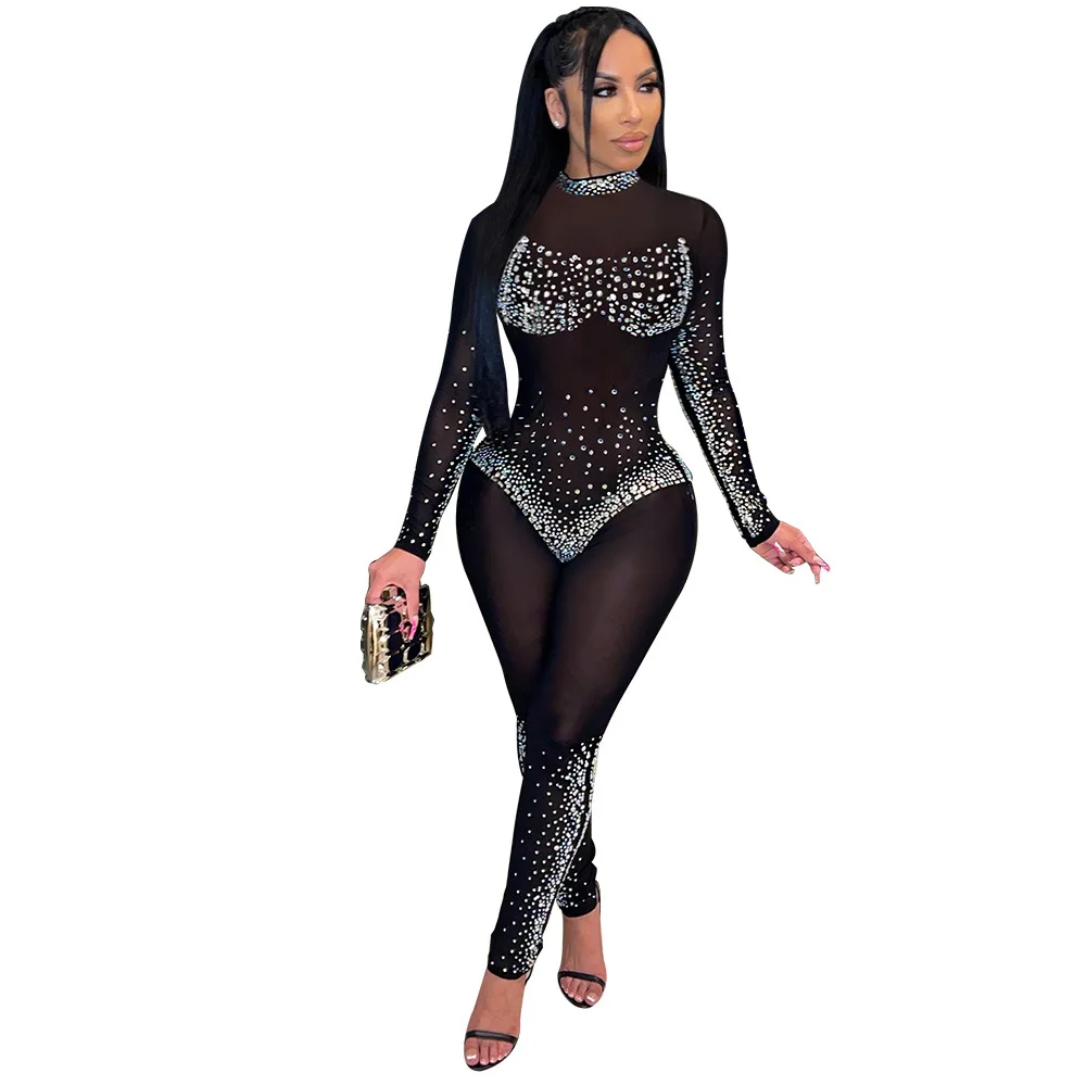 مثير بلا بذلة المرأة عارضة الزي l الخصر طويل محبوك السراويل مريحة تناسب العادية رقيقة مجموعة الخريف #5