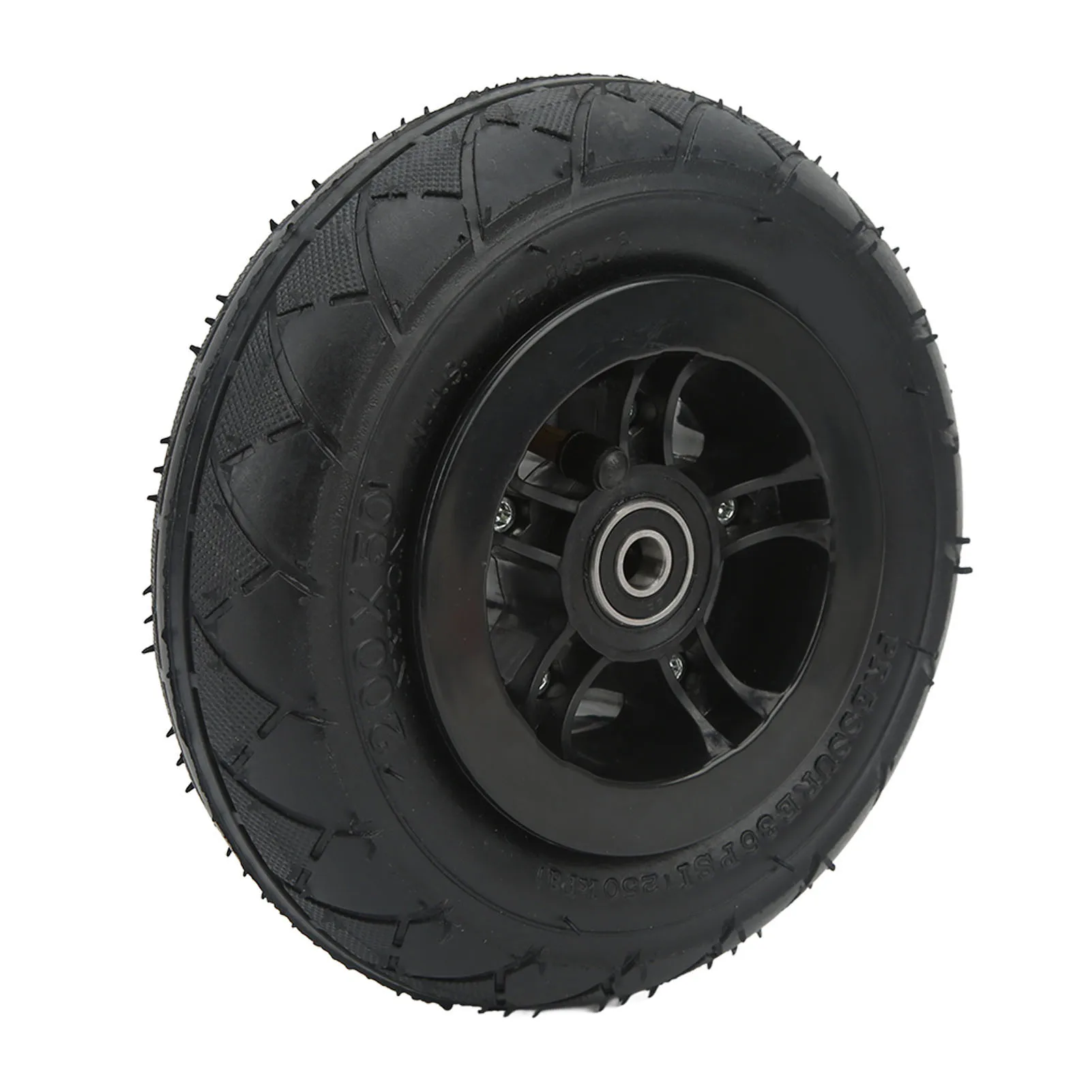 Mountain Scooter Wheel Mountain Skateboard Wheel 8in with Pneumatic Tire Mountain Scooter Wheel Off Road Skateboard Wheel Tire