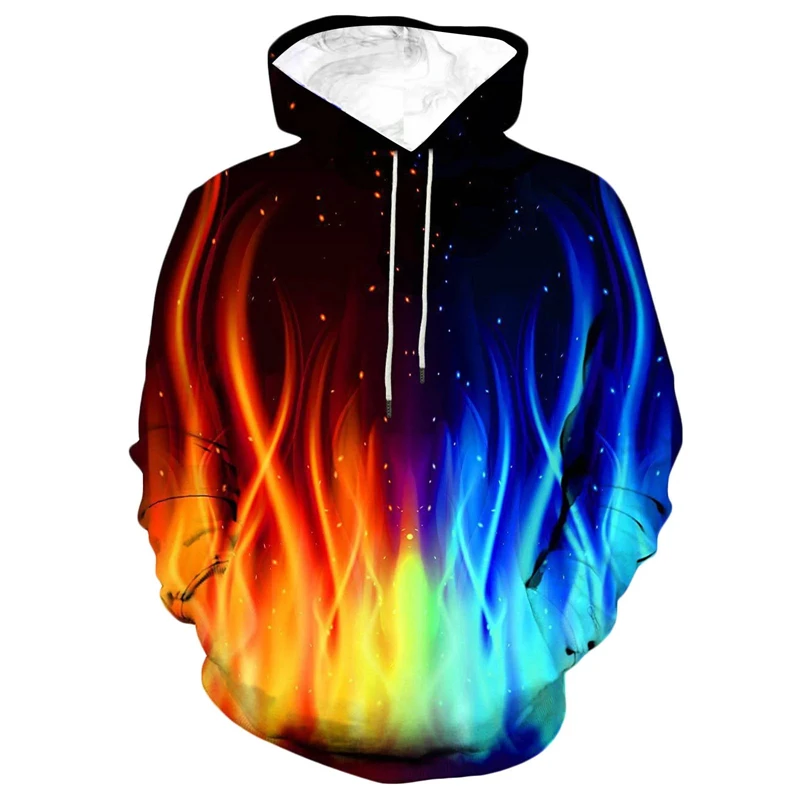 New Tie Dye Graffiti 3D Graphic Hoodies For Man Oversized Hooded Sweatshirts Harajuku Tracksuits Y2k Pullover Tops Woman Clothes