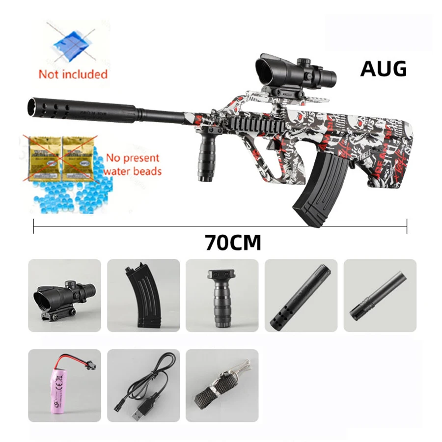 جديد أغسطس مسدس لعبة الكهربائية انفجار كرة جل دليل وتلقائي الكل في واحد لعبة نفس لعبة مجسمة هدية عيد ميلاد