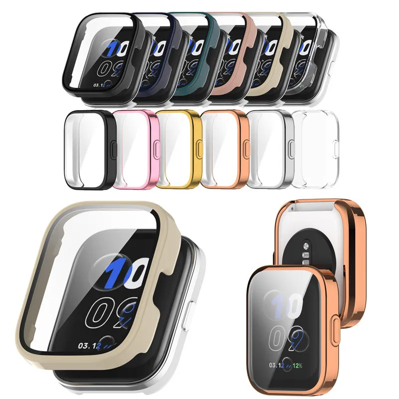 Huami Amazfit Bip5 Bip 5Unity TPU 보호 쉘 PC HD 유리 프레임 하드 쉘