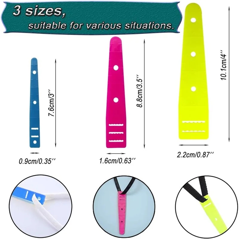 BAAG-Drawstring Threader Replacement Set Sewing Quick Turn Fabric Threader Tools For Fabric DIY Knitting Accessories Handmade