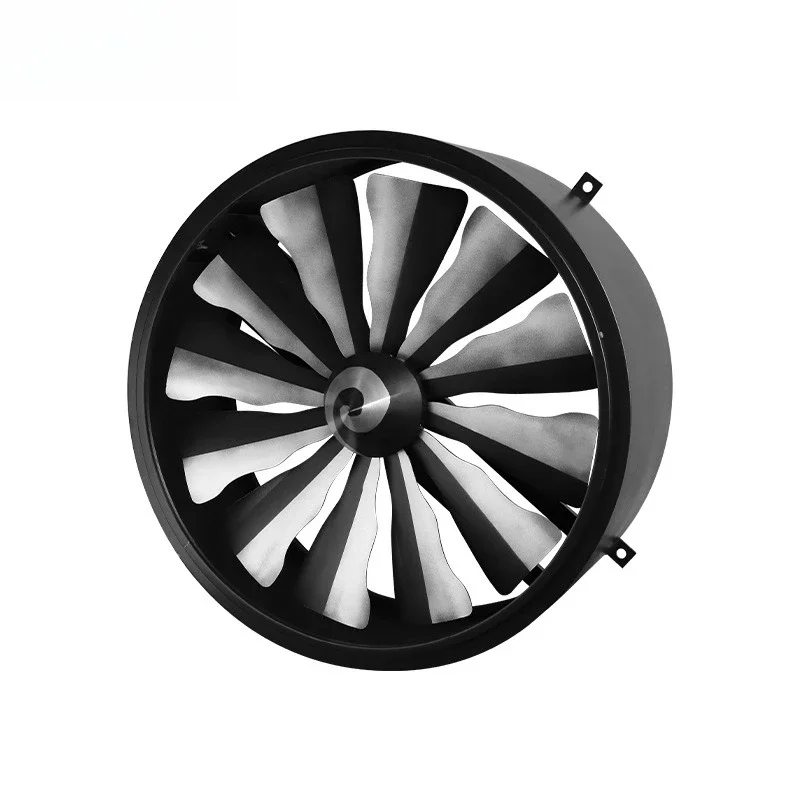 Aircraft engine fan light led full color changing background light rotating windmill light slowly shake bar stage bar light