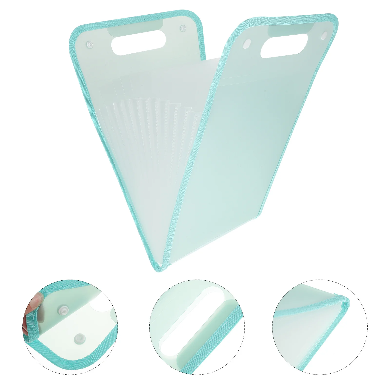 

Portable Expanding File Folder 13-Layer Large Capacity Document Organizer Multi Pocket File Storage Bag for A4 and Smaller