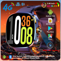 2.4-inch AMOLED 4G Android Smart Watch With5MP Camera Bluetooth Call Face Unlock Google Play APP Download GPS WIFI Smartwatch