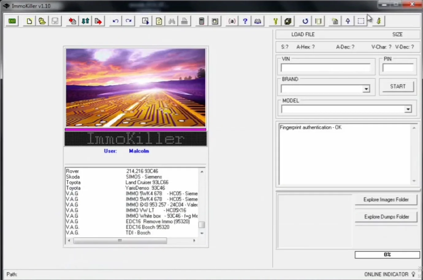 ECUSafe 2.0 ECU ECM 2.0 + ImmoKiller v1.1 Software Immo Off Software v1.1 + CarTool Chip Tool Software 3.6
