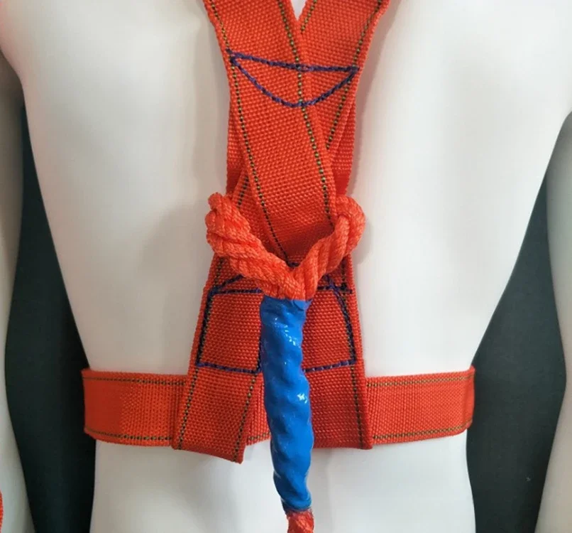 Outdoor Fall Prevention High-altitude Safety Rope Set Air Conditioning Construction Electrician Belt Wear-resistant Safety Belt