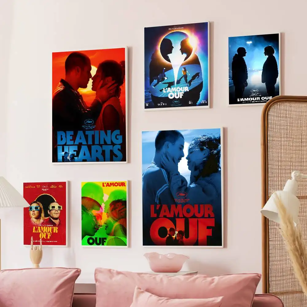 Beating Hearts Movie Good Quality Prints and Posters Waterproof Paper Sticker Coffee House Bar Posters Wall Stickers