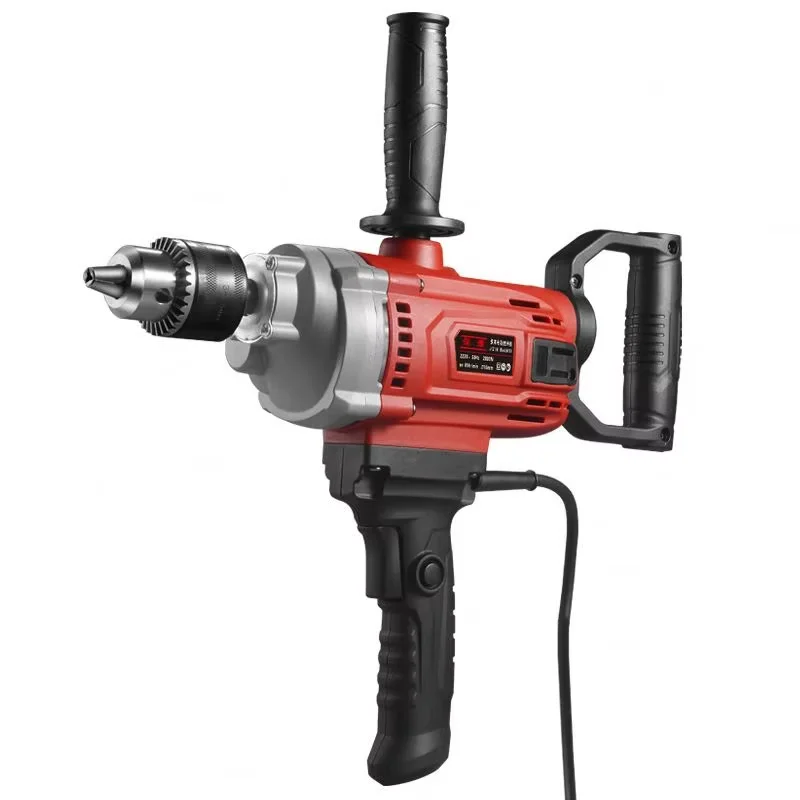 TEBAK Factory Price 2800W  Aircraft Drill High-power Putty Powder Cement Dust Mixer Multi-functional Duster Electric Mixer