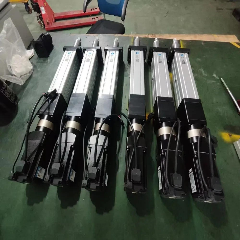 Electric Linear Actuator Cylinder Universal Joints Solar Panel Tracker Heavy Duty 12V 24V Stroke Optional High Load