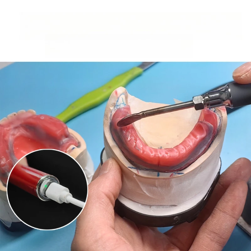 1Pc Dental Lab Rechargeable Electric Heater Wax Spoon Material Dentistry Technicians Doctors Use Special Products Tools