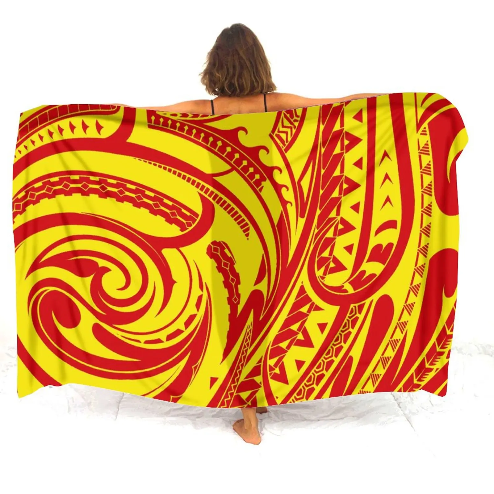 

Женская саронг-юбка, саронг, шаль, фартук-саронг, саронг в полинезийском стиле, настраиваемые узоры