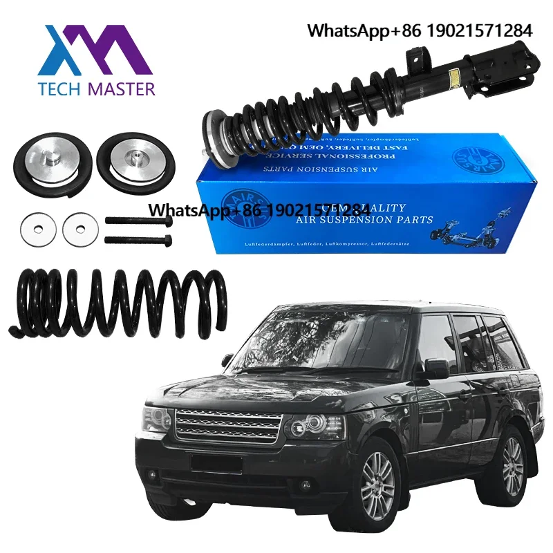 

One Pair Front and Rear Air Spring to Coil Spring Shock Absorber Conversion Kit Set for L322 2002-2012 Genre Shock Absorbers