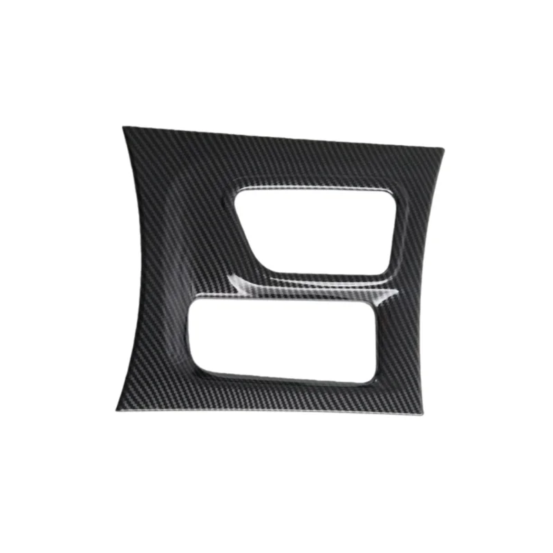 For Dodge Charger 2016-2021 Carbon Fiber Central Control Gear Shift Panel Decorative Trim Sticker ABS Car Styling Accessory