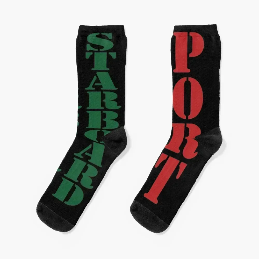 Know Your Port From Your Starboard Socks hiking anti slip football ankle Socks Women's Men's