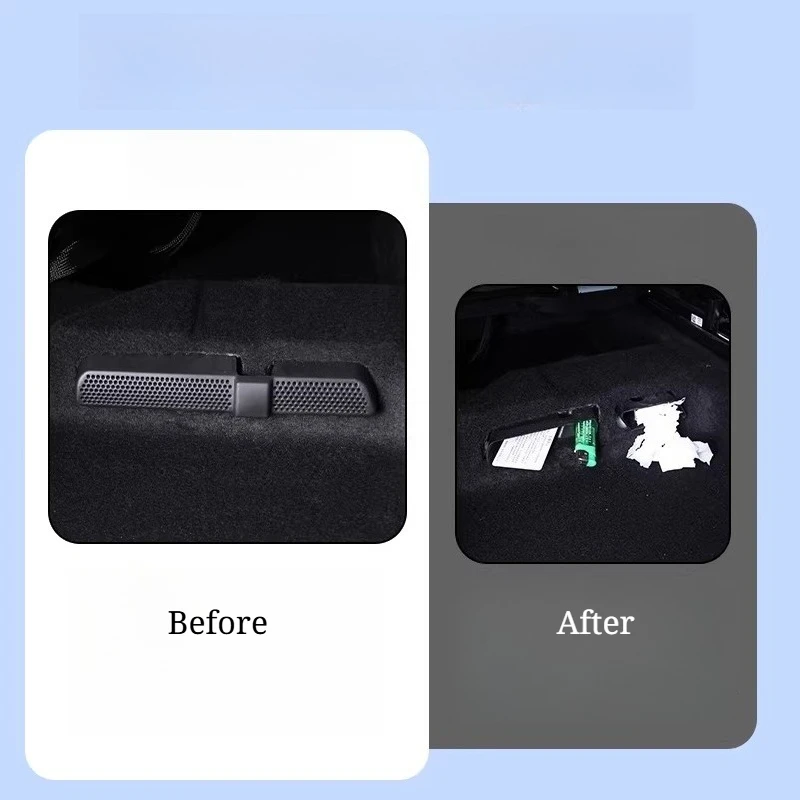 For Volkswagen Tiguan L and Tiguan L Pro - Car Seat & Rear Air Conditioning Vent Protective Cover