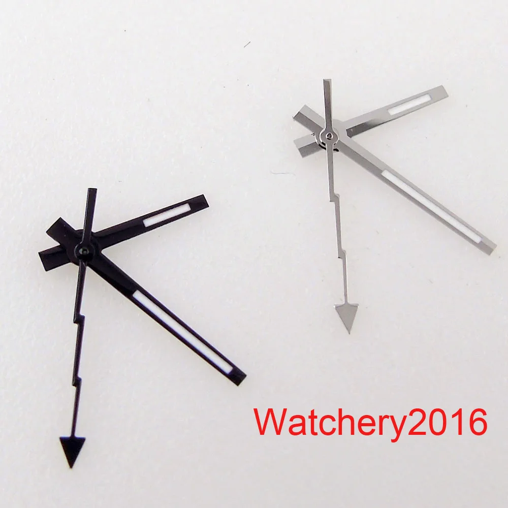 

Luminous Flash Watch Hand Needles Black Blue Silver fit NH35A NH36A MIYOTA 8215 821A DG 2813 ETA 2824 2836 PT5000 men watch