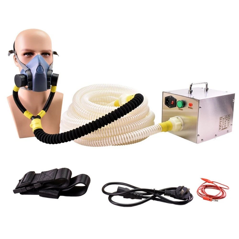 Electric air supply long tube respirator 1, 2, 3, 4 people with electric air supply long tube respirator