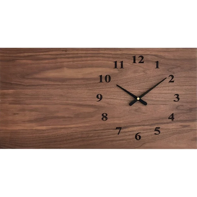 

Rectangle, walnut, meter box, decorative painting, horizontal version, extended, occlusion box, long style.