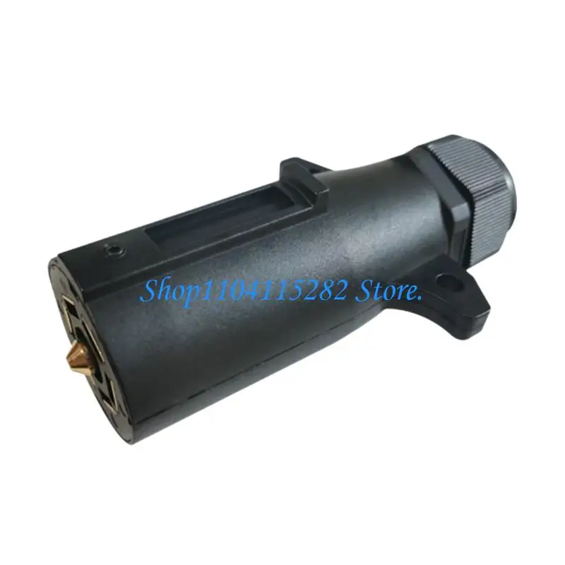 

7 Pin RVs Trailer Light Plug Connector Easy Installation No Tools Required Trailer Light Plug Connector Trailer Plug