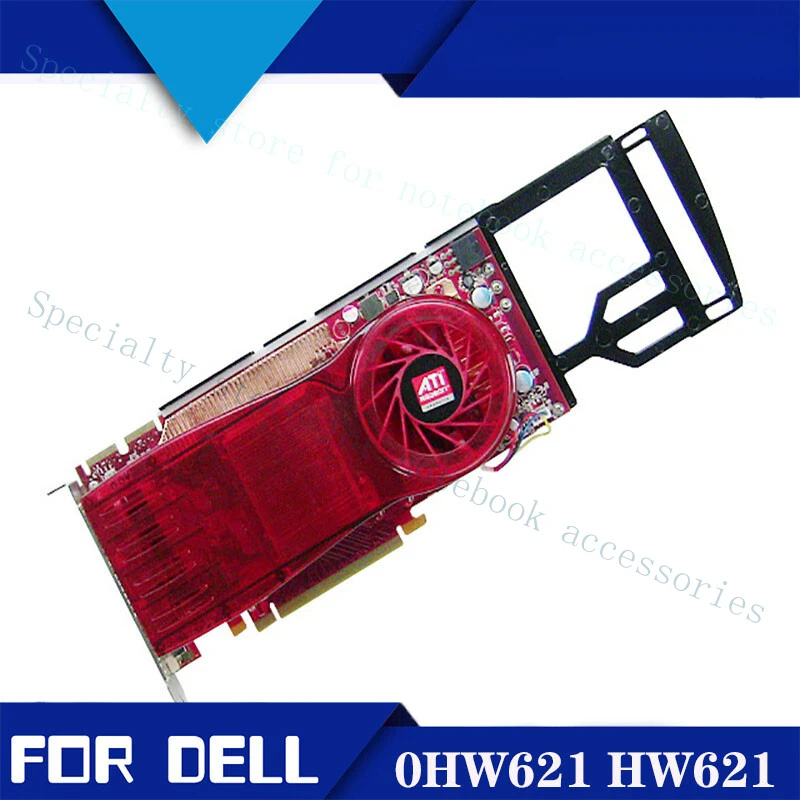 

Видеокарта A+ для настольных ПК Dell ATI Radeon HD 3870 512 МБ 0HW621 HW621