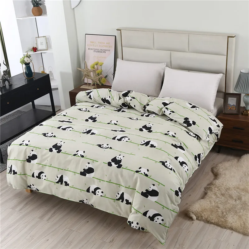 Cotton Duvet Cover With Zipper Can Be Customized In Various Sizes Quilt Cover Twin Full Queen King Super King