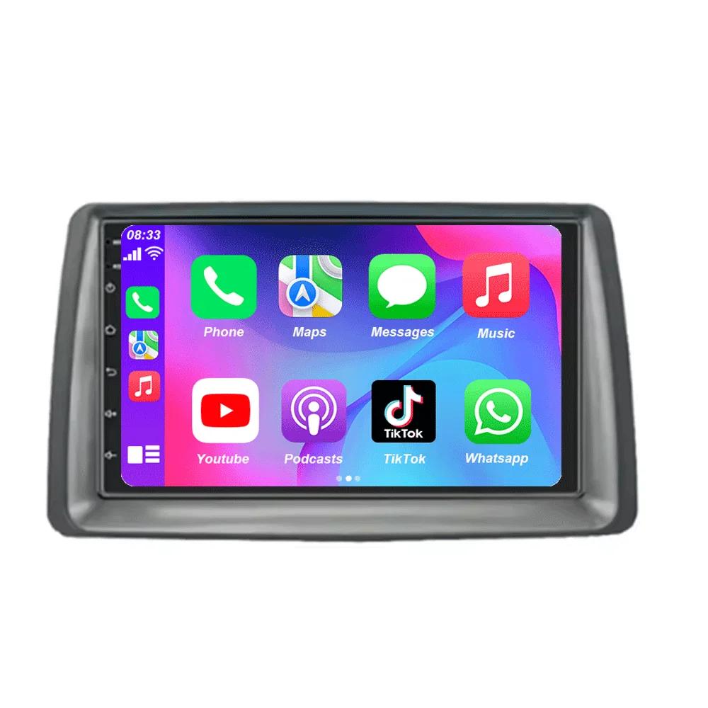 7 inch autoradio Android 16 voor FIAT Panda 2003 2004 2005 2006 2007 - 2012 Stereo Multimedia Speler Navigatie Autoradio Carplay Auto - afbeelding 2