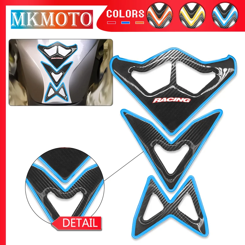 Newlest 3D Gel Fishbone Stickers For Honda CB1000R CB300R CB125R CB150R CB250R CB190R Motorcycle Fuel Tank Pad Protective Decals