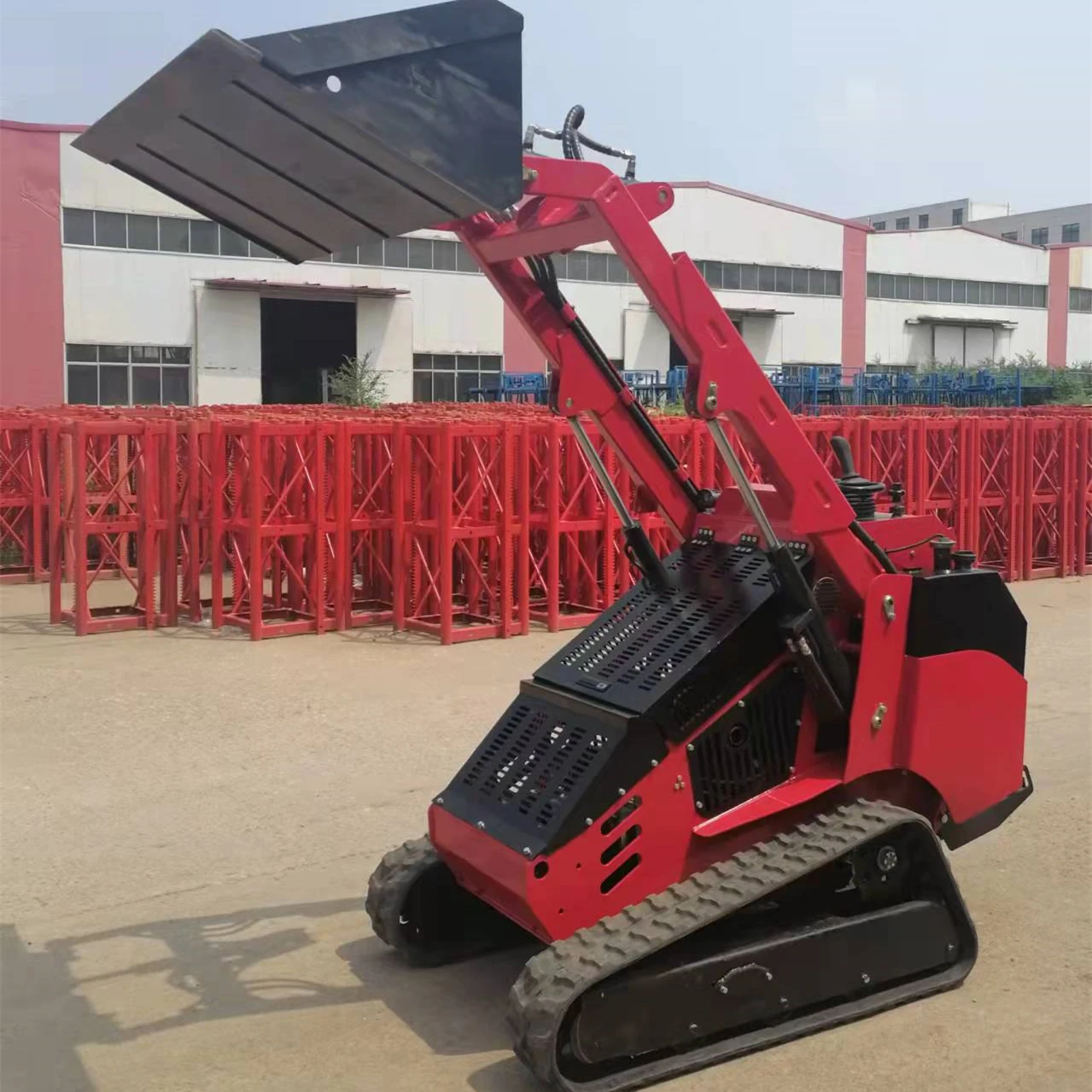 Cheap Mini Skid Steer Loader Diesel CE EURO 5 Epa Wheel Crawler Mini Track Skid Steer Loader With Attachments