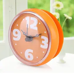Shower Clock, Great to Bathroom or Kitchen Waterproof Easy Attaching to The Bathroom Wall, Wall Clock with Suction Cup