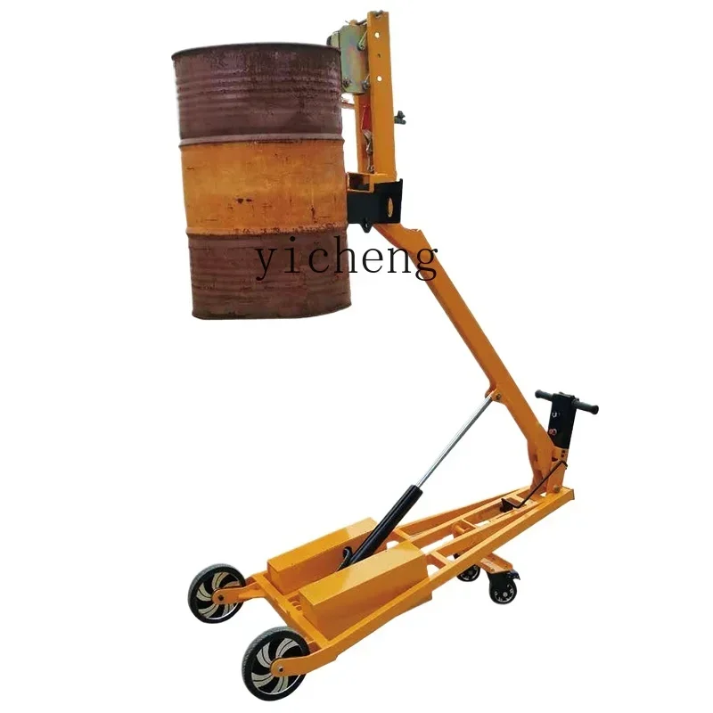 ZF electric crane truck mold loading and unloading shovel oil drum electric small crane automatic lifting