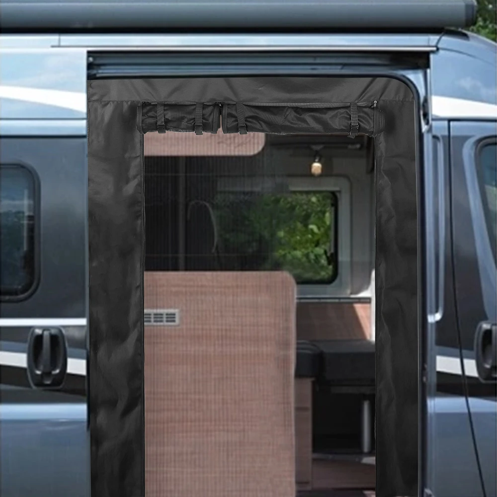 

Summer RV-Specific Mosquito Repellent Curtains Car Side Door Mosquito Net Motorhome RV Mosquito Isolation Device