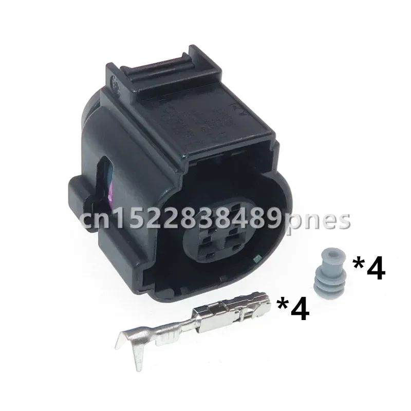 4 Pole Automotive Sensor Harness Connector 4H0973712A 4H0 973 712 for VW Audi Car Waterproof Socket Electrical Plug