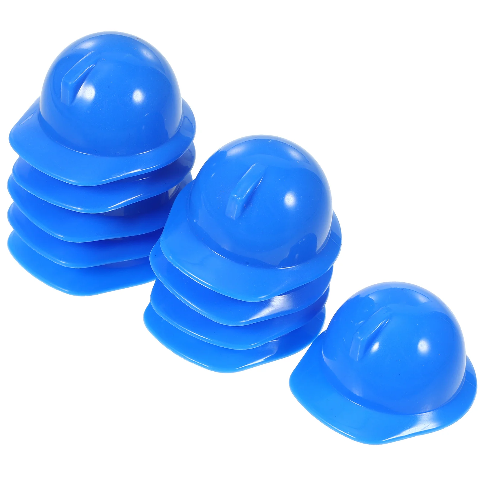 

20 Pcs Mini Hat Kids Construction Cap Hats Pet Helmets Baby House Child