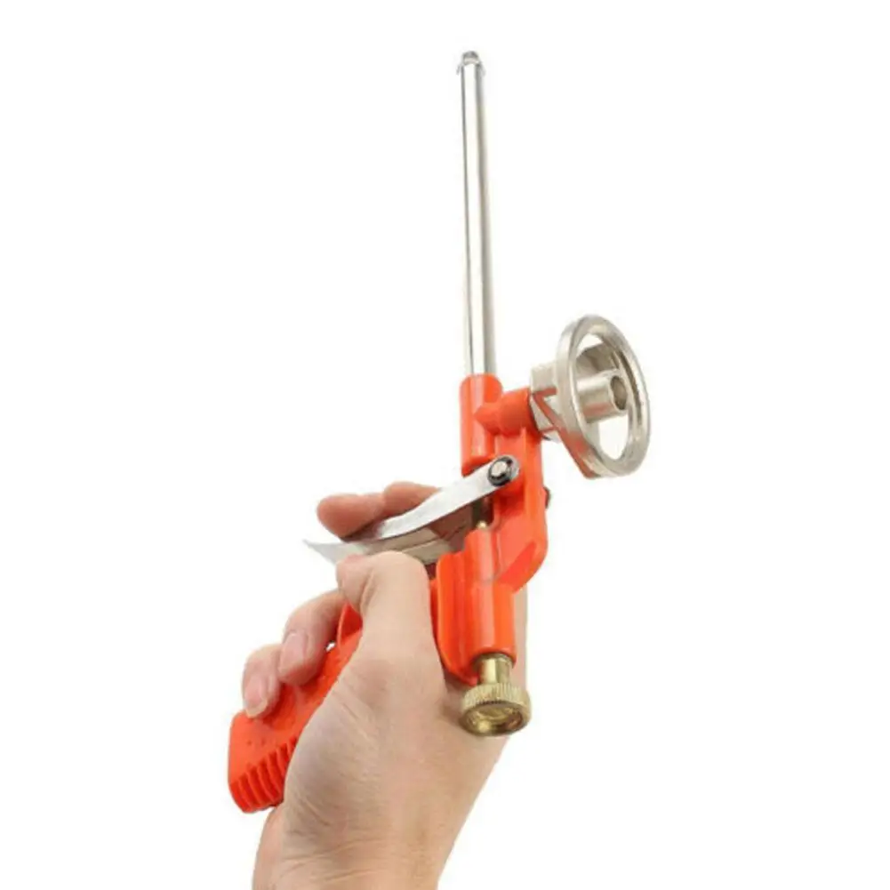 Foam Expanding Spray Gun Professional Foam Spray Gun for House Renovation Metal Polyurethane Trigger Spray Sealant Caulking Tool