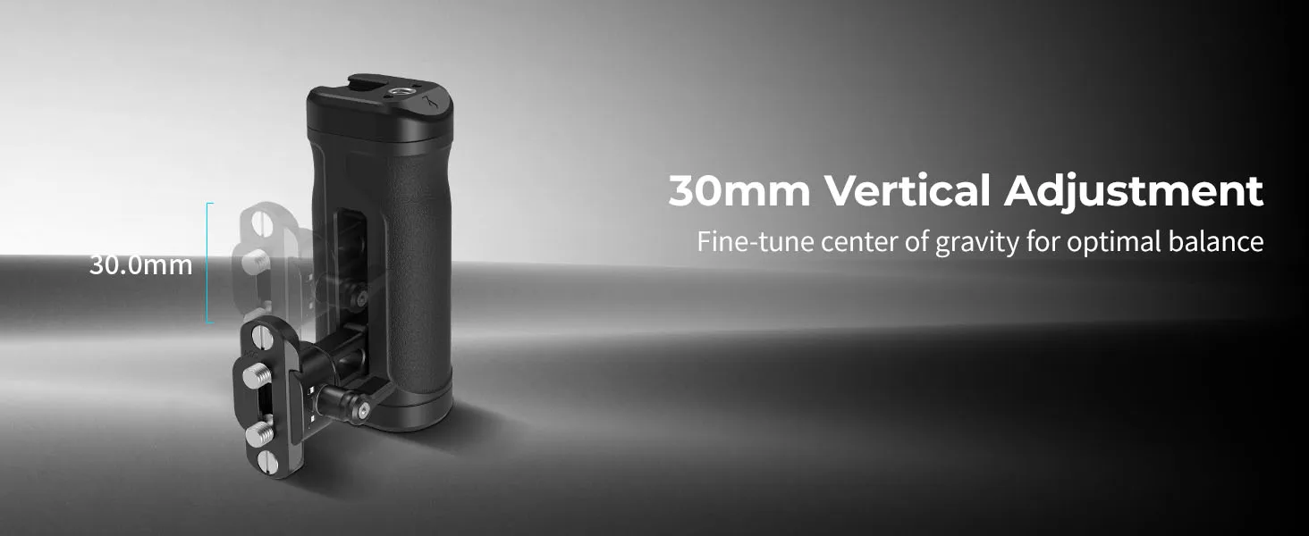 SmallRig Mini-Seitengriff mit NATO-Klemme für Kamerakäfige, kann Magic Arms, Mikrofone, Monitorhalterungen, Lichter montieren 5947 – Detail 5