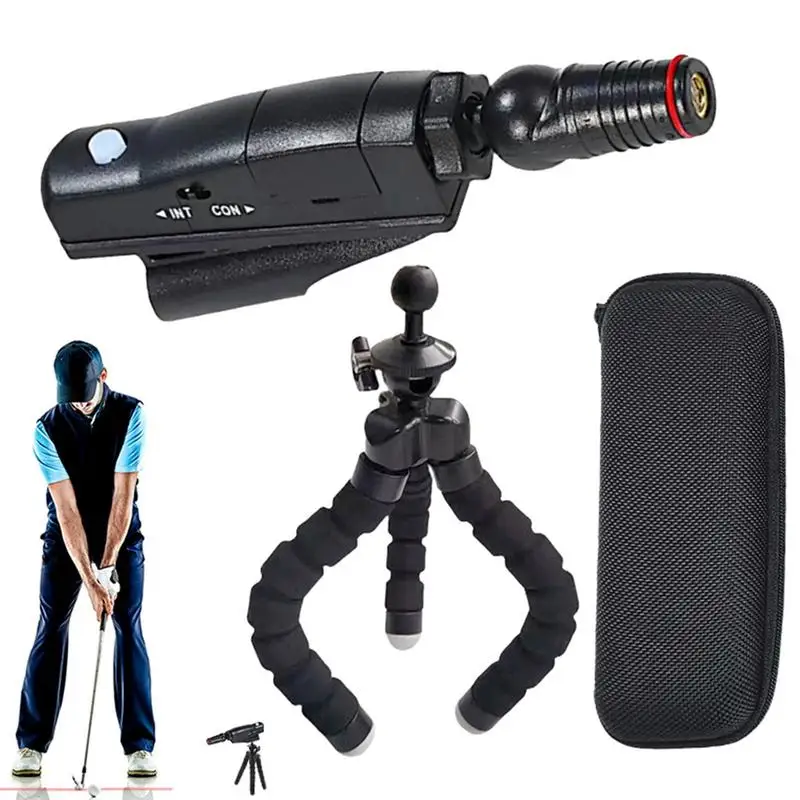 Golf Putter Laser Sight Set With Tripod Protection Box Golf Lasers Putting Trainer Golf Putting Aim Aids Corrector Tools