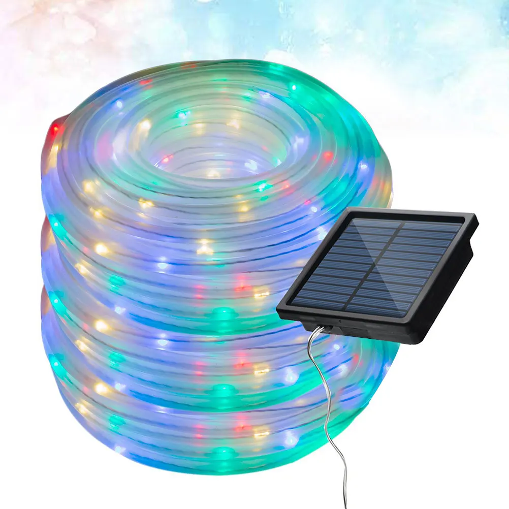 

Outdoor Waterproof LED Lights Solar String Lights Universal Night Lights for Christmas Garden Patio (50 Lights Colorful)